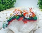 Blütenzauber-Drachen – Regenbogenfarben Leuchtet im Dunklen